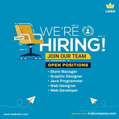 we're hiring join our team