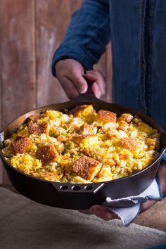 It’s not a fall feast without cornbread
dressing. This herb- and black
pepper-packed Classic Cornbread Dressing recipe combines
cornbread and loaf bread for
excellent texture and extra flavor. Crockpot Cornbread Dressing, Crockpot Cornbread, Classic Cornbread, Savory Bakes, Cornbread Dressing Recipe, Fall Feast, Dressing Recipes Cornbread, Organic Cooking, Breaking Bread