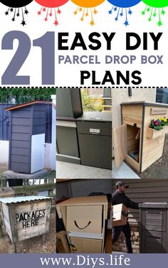 the diy box plans are easy to make and perfect for any outdoor space in your home