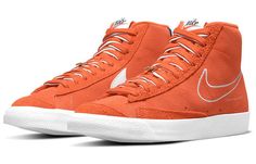 Nike Blazer Mid' 77 First Use DC3433-800 Nike Blazer Mid 77 Orange, Nike Blazer 77, Royal Blue Heels, Blazer 77, Nike Blazer Mid 77, Nike Blazer Mid, Deep Royal Blue, Nike Blazers Mid, Adidas Spezial