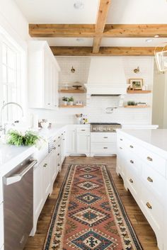 the kitchen is clean and ready to be used as a place for cooking or eating