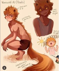 an image of some furry animals that are in different stages of being naked and hairy