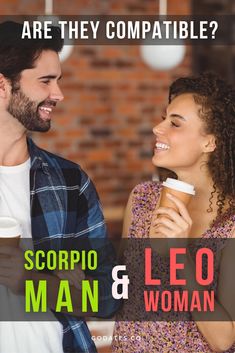 An emotional connection for the Scorpio man and Leo woman is a challenge because their individual problems are similar but not quite identical. While the Leo woman might seem to overshare her feelings, some emotions are easier for her to access than others. At times, astrology is too literal: her Zodiac sign is ruled by the Sun, and she can be proud as she thinks that everything should revolve around her. Scorpio Man And Leo Woman, Zodiac Couples, Divine Union, Scorpio Man, The Scorpio, Animal Magnetism, Leo Women