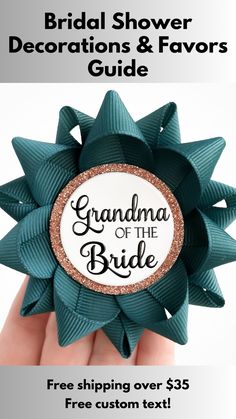 grandma of the bride corsage pin in teal Bride Groom Clothespin, Mother Of The Bride Hanger, Diy Bride Hanger Wire, Bridal Hangers Personalized Diy, Custom Bridal Party Gifts, Bride Hanger Personalized Cricut, Wedding Bridal Party Gifts