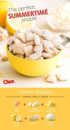 a bowl filled with lemon candies next to sliced lemons