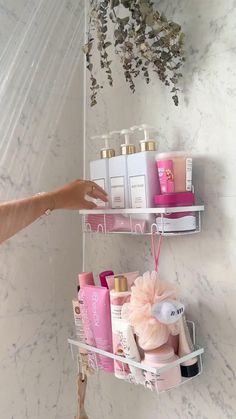 Make Up Routine Aesthetic, Pink Morning Routine, Morning Skincare Aesthetic, Pink Skin Care Aesthetic, Aesthetic Pink Video, Coquette Morning Routine, Skin Care Video Ideas, Everything Shower Aesthetic, Skincare Routine Videos