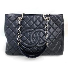 Chanel Caviar Skin Black Tote Bag Shoulder Bag [Size] W Approx. 34cm X H Approx. 24cm X D Approx. 15cm Shoulder : Approx Chanel Caviar, Chanel Bags, Black Tote, Black Tote Bag, Bag Shoulder, Chanel Bag, Black And Brown, Chanel, Bag Lady