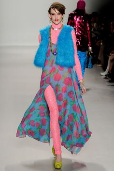 Betsey Johnson - Fall 2014 Ready-to-Wear Johnson Aesthetic, Maximalist Fashion, 2014 Fashion Trends, Love Clothing, Fall 2014, Fashion Shows, Punk Fashion