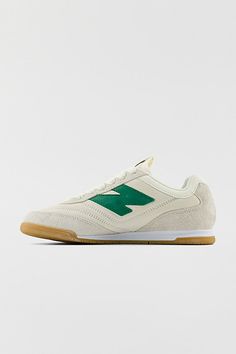 New Balance RC42 sneakers in a retro low-profile sneaker design for a vintage vibe. Features New Balance RC42 sneakers New fave New Balance shoes Retro running shoe design Comfy padded insole Lace-up sneaker style Content + Care Synthetic, rubber Spot clean Imported | New Balance RC42 Sneaker in Sea Salt/Classic Pine, Women's at Urban Outfitters Retro Green Sneakers With Speckled Midsole, Vintage New Balance Sneakers With Round Toe, New Balance Low-top Skate Shoes With Gum Sole, New Balance Low-top Sneakers With Gum Sole, Retro Sneakers With Speckled Midsole And Round Toe, Retro Low-top Custom Sneakers With Gum Sole, Retro Low-top Custom Sneakers With Rubber Sole, Retro Low-top Sneakers With Rubber Sole, Retro Sneakers With White Sole And Speckled Midsole