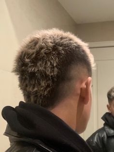 Short Mohawk Hairstyles, Men’s Haircut Mullet Fade, Short Buzzed Mullet, Buzzed Mullet, Short Mohawk Men, Tape Fade Haircut, Buzzcut Mohawk, Fohawk Haircut Fade Mullet, Wide Mohawk