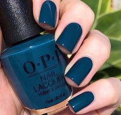 Dnd Nails, Teal Nail Polish, Closet Idea, Nail Vibes, Midnight Moon, Teal Nails, Graduation Nails, Blue Nail