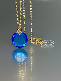 Beautiful Swiss Blue topaz pendant necklace. The oval Swiss Blue Topaz pendant has great clarity and reflects lights beautifully. It's attached to a gold-filled bail and suspended on a 14k gold fill chain. The necklace is elegant and has a lux look. *AAA+ Flaless faceted swiss topaz pendant * Pendant size (with the bail): 30x18 mm / 1.2x 0.7 inches * Metal: 14K gold-filled * Necklace length : 45 cm / 18 inc Solid gold, 14K gold-filled, sterling silver are my materials of choice, I love working w Blue Topaz Oval Pendant Necklace As Gift, Blue Topaz Oval Pendant Necklace For Gift, Elegant Topaz Oval Pendant Necklaces, Elegant Topaz Oval Pendant Necklace, Elegant Oval Pendant Topaz Necklace, Oval Pendant Topaz Necklace For Gift, Blue Oval Faceted Necklaces, Oval Topaz Birthstone Necklace, Oval Blue Topaz Sapphire Necklace