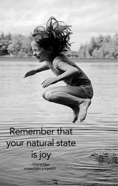 a girl jumping into the water with a quote above her that says, love, love and love some more