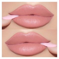 Face Nails, Matte Lip Cream, Perfect Lips, Make Up Looks, Pink Lipstick, Lip Colour