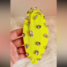 Brand New- Neon Yellow Headband Yellow Headband, Neon Hair, Neon Yellow, Hair Accessories, Neon, Women Accessories, Brand New, Yellow, Hair