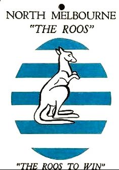 the logo for north melbourne's roos