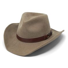 PRICES MAY VARY. WIRED BRIM: The wide (8.5cm) brim on this distinctive cowboy inspired model from B&S is supported by a stiff wire. This classic feature means you can shape the brim to match your individual preference or style. The genuine leather belt is the perfect finishing touch to complete this stylish hat. ALL SEASON FELT: B&S have selected a premium mid-weight felt for the Western styled Forester. Combined with the well positioned ventilation this is truly an all season model. HANDMADE in Mens Cowboy Hats, Cowboy Style, Autumn 2024, Stylish Hats, Genuine Leather Belt, Brass Buckle, Felt Hat, Western Style, Hat Sizes