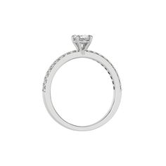 This ring is made with an oval solitaire diamond set in four-prong setting, and is complemented by a round pave diamonds band.Details: - Made to Order- Diamond Weight: 0.10 CT, 0.25 CT, 0.50 CT, 0.75 CT, 1.00 CT - Accent Diamond Weight: 0.22 CT - No Of Diamonds: 19- Diamond Type: Lab Grown Diamond (CVD, HPHT)- Focal Diamond Cut: Oval- Accent Diamond Cut: Round- Diamond Clarity: VS - Diamond Color: Colorless (DEF)- Setting Type: Prong and Pave- Band Thickness: 1.20 MM- Band Width: 1.70 MM- Metal Timeless Oval Lab Grown Diamond Ring, Modern Round Cut Rings For Proposal, Solitaire Oval Lab Grown Diamond Rings, Oval Solitaire Ring With Lab Grown Diamond, Luxury Radiant Cut Rings With Side Stones, Oval White Gold Ring With Pave Setting, Classic Cushion Cut Ring With Pave Setting, Oval White Gold Rings With Pave Setting, Timeless Oval Diamond Ring For Proposal