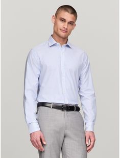 Tommy Hilfiger men's shirt. For work and weekends, our long-sleeve shirt is made from cotton twill blended with THFlex stretch fibers for extra stretch and structure, and cut in a flattering, slim fit.  Material: 96% Cotton - Conventional, 4% Elastane - Conventional. Slim Fit Dress, Slim Fit Dress Shirts, Plaid Dress Shirt, Slim Fit Dresses, Fit Dress, Tommy Hilfiger Man, Fitted Dress, Dress Shirt, Cotton Twill