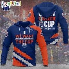 Edmonton Oilers 2024 Western Conference Champions We Want The Cup Hoodie The 3D Hoodie is a fashion statement that goes beyond the ordinary. Using advanced printing technology, it brings designs to life with depth and vividness. Crafted from high-quality materials, it offers comfort and durability. The three-dimensional graphics create a captivating effect that’s perfect for casual wear or making a bold statement. Whether you’re expressing your fandom or showcasing your unique taste, the 3D Hood Nhl Hockey Jerseys, Edmonton Oilers Hockey, Oilers Hockey, Western Conference, Hockey Team, Edmonton Oilers, Florida Panthers, Hoodie Size Chart, The Cup