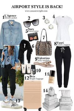 airport style, airport outfit comfy, airport outfit, airport outfit summer, airport aesthetic, airport outfit ideas, travel essentials, travel day outfit, travel outfit, so susie, womens fashion trend 2021, fashion blogger, blog, fashion over 50 Comfortable Travel Outfit, Travel Attire, Comfy Travel Outfit, Fashion Travel Outfit, Vacation Videos, Comfy Travel