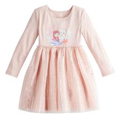 She'll feel like a princess in this toddler girls' Frozen tutu dress from Jumping Beans. ©Disney She'll feel like a princess in this toddler girls' Frozen tutu dress from Jumping Beans. ©Disney FEATURES Crewneck Long sleeves Elastic waistband Frozen graphic on chest Tutu skirt Knee length Fit & flare silhouetteFABRIC & CARE Cotton, polyester Machine wash Imported Size: 12 Months. Color: Pink Frozen. Gender: female. Material: Cotton Blend. Frozen Tutu Dress, Clothes Guide, Frozen Tutu, Skirt Knee Length, Elsa Anna, Jumping Beans, Tutu Skirt, Size 4t, A Princess