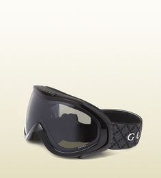 Black, Gucci Goggles Ski Bunny, Web Detail, Gucci Logo, Gucci Eyewear, Ski Fashion, Stylish Glasses