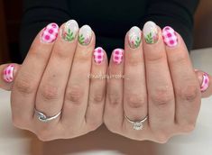 Nail Inspo Nail Art, Nails 2024, Cute Nail Designs, Cute Nail, Short Nails, Cute Nails, Nailed It, Summer Nails, Makeup Nails