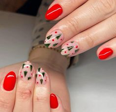 Fun Fall Nails, Cowboy Nails, Checkered Nails, Nails Love, Simple Gel Nails, Summery Nails, Soft Gel, Xmas Nails