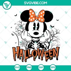 mickey mouse halloween svg cut file