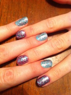 BFF nails. by Vicky Van Roie Nails, Bff, Beauty Bff Nails, Long Nail Designs, Winter Nail Art, Cool Nail Designs, Types Of Nails, Complementary Colors, Winter Nails, Show Off, Coffin Nails