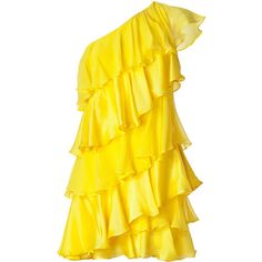 Yellow Evening Dresses, Lemon Cocktail, Cocktail Dress Yellow, Cocktail Dress Holiday, Sun Yellow, One Shoulder Cocktail Dress, Silk Cocktail Dress, Holiday Party Dresses, Cocktail Evening Dresses