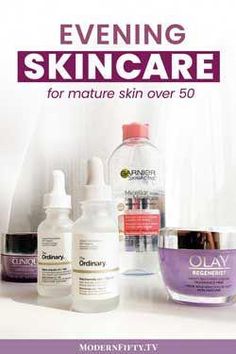 Are you interested in affordable evening skincare routine 2020 for mature older skin, wrinkles, hyperpigmentation? You will find a step-by-step tutorial inside. Evening Face Care Routine, Skin Care 50s Anti Aging, Skin Care Routine For 50 Year Old Women, Skincare For Over 50, Best Skin Care Products Over 50 Anti Aging, Skin Care Routine 50s Anti Aging, Over 50 Skin Care Routine, Skin Care Routine Over 50 Anti Aging, Skin Care Routine For 50s For Women