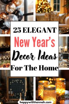 new year's decor ideas for the home