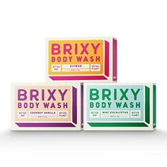 Building a better clean routine one BRIXY bar at a time! BRIXY bars are made for body care enthusiasts seeking plastic-free alternatives. Our body wash bars offer such a nourishing and moisturizing experience you won't miss your old bottle. - All Skin Types- Made with coconut oil, shea butter, & olive oil - Vegan & Cruelty-Free - Lasts 2x longer than liquid body wash- Free of palm oil, sulfates, phthalate, parabens, synthetic scents & colorants- A fresh and awakening scent of delightful grapefru Eucalyptus Body Wash, Citrus Body Wash, Clean Routine, Liquid Body Wash, Vanilla Body Wash, Old Bottles, Soft Skin, Cleaning Routine, Cool Bars