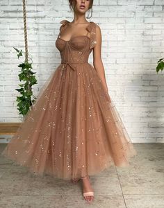 Corset Frock, Party Frock Design, Brown Homecoming Dresses, Blush Pink Prom Dresses, Pink Prom Dresses Short, Safari Costume, Bridal Capelet, Midi Prom Dress, Gold Prom