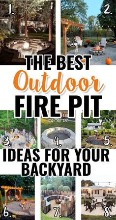 the best outdoor fire pit ideas for your backyard in 4 easy steps to build it