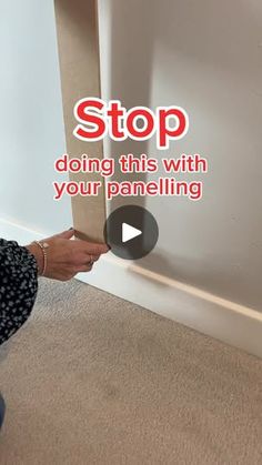 974K views · 2K reactions | STOP DOING THIS….You want a professional finish to your panelling?  Then this is definitely a step that shouldn’t miss. Don’t rest your vertical panelling on the skirting without adding the horizontal panelling first. #diytutorial #diytips #diyuk #diy #diyhomedecor #diyhome #diyprojects #diypanelling #panelledwalls | Jillyshumblehome