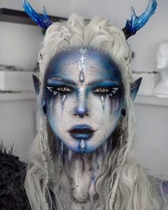 Viking Wig, Dragon Braid, Front Braids, Halloween Makeup Inspiration, Braided Wig, Fx Makeup, Creative Makeup Looks, Sfx Makeup