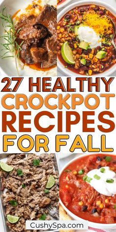 healthy crockpot recipes for fall