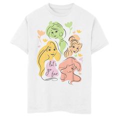 He'll love this "You'll Go Far" Disney Princess abstract portrait boys' graphic tee. ©Disney He'll love this "You'll Go Far" Disney Princess abstract portrait boys' graphic tee. ©Disney Crewneck Short sleevesFABRIC & CARE Cotton Machine wash Imported Size: X Small. Color: White. Gender: male. Age Group: kids. Princess Portrait, Disney Crewneck, Boys Graphic Tee, Abstract Portrait, Letting Go, Age Group, Color White, Graphic Tees, Tops & Tees