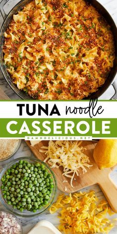 Canned Tuna Recipe, Cheesy Casserole Recipes, How To Make Tuna, Tuna Casserole Recipes, Tuna Recipe, Tuna Noodle, Tuna Noodle Casserole, Seafood Paella, Tuna Casserole