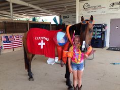 Livestock Costume Contest, Bay Horse Costume Ideas, Horse And Owner Costumes, Horse Show Costumes, 4h Costume Contest, Cute Horse Costumes