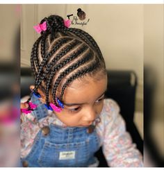 Toddler Braids, Toddler Braided Hairstyles, Black Kids Braids Hairstyles, Toddler Hairstyles Girl