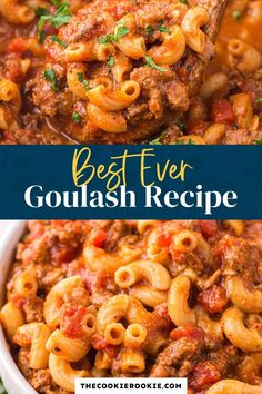 the best ever goulash recipe with pasta and meat