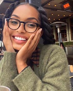 Beauty Journal, Glasses Makeup, Brown Skin, Protective Hairstyles, Healthy Hair, Style Icon, Braided Hairstyles, Pretty People, Braids