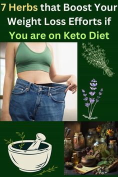 Discover 7 herbs that can boost your weight loss efforts on the Keto diet! Learn how these herbs can help with cholesterol, high blood pressure, and more. Perfect for anyone following a Keto lifestyle! Healthy Eating, Herbs