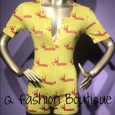 Brand New Baddie Pajamas, Women's Intimates, Pajamas, Fast Delivery, Brand New, Yellow, Women Shopping, Color