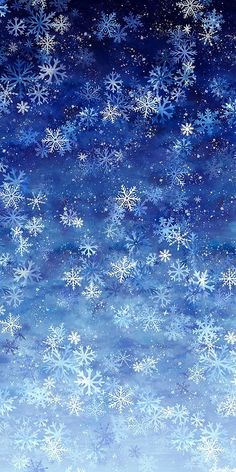 snowflakes on a blue background that is very similar to the stars in the sky