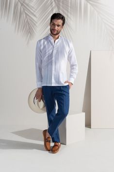 Men Outfit Beach Wedding, Guayabera Outfit For Men Wedding, Guayabera Hombre Outfit, Beach Formal Wedding Guest Men, Guayabera Outfit For Men, Beach Wedding Outfits For Men, Beach Formal Men, Guayabera Outfit